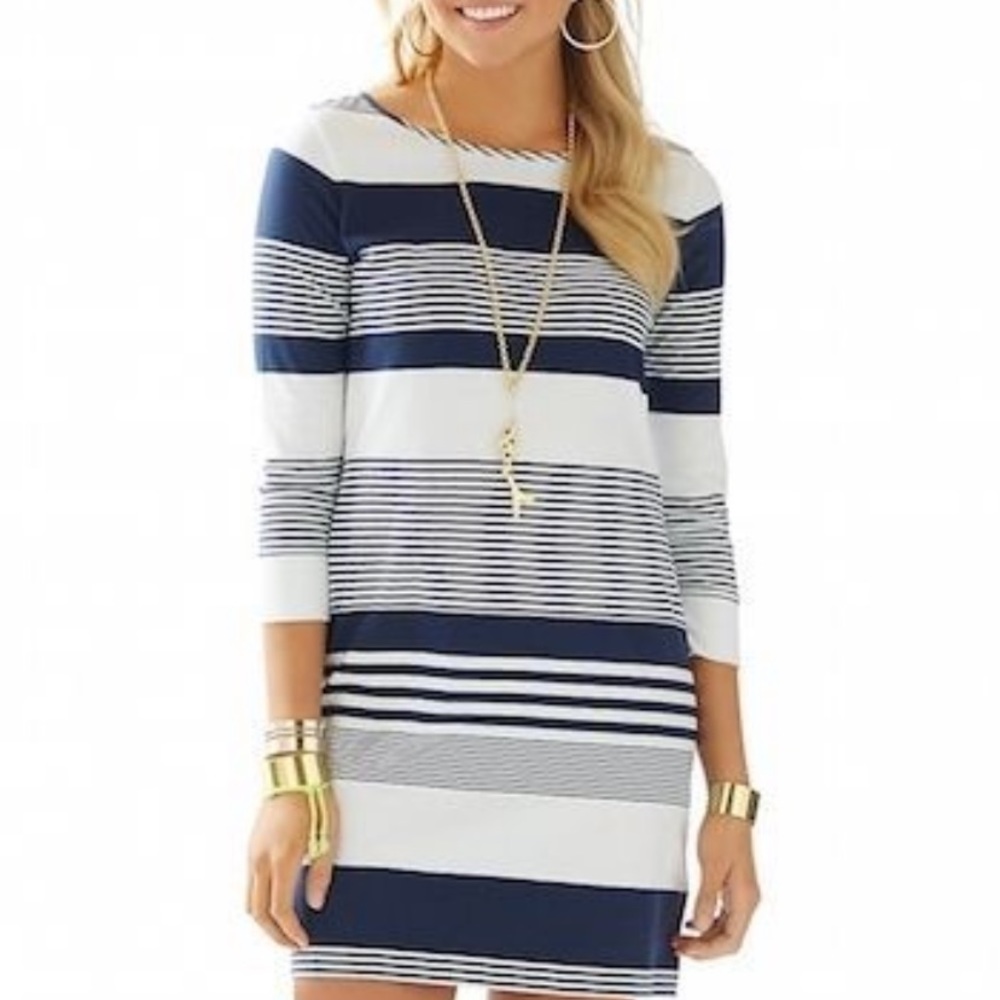 lilly pulitzer marlowe boatneck dress